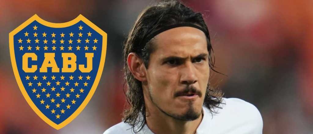 Se hizo rogar pero llegó, Edison Cavani es el nuevo jugador de Boca