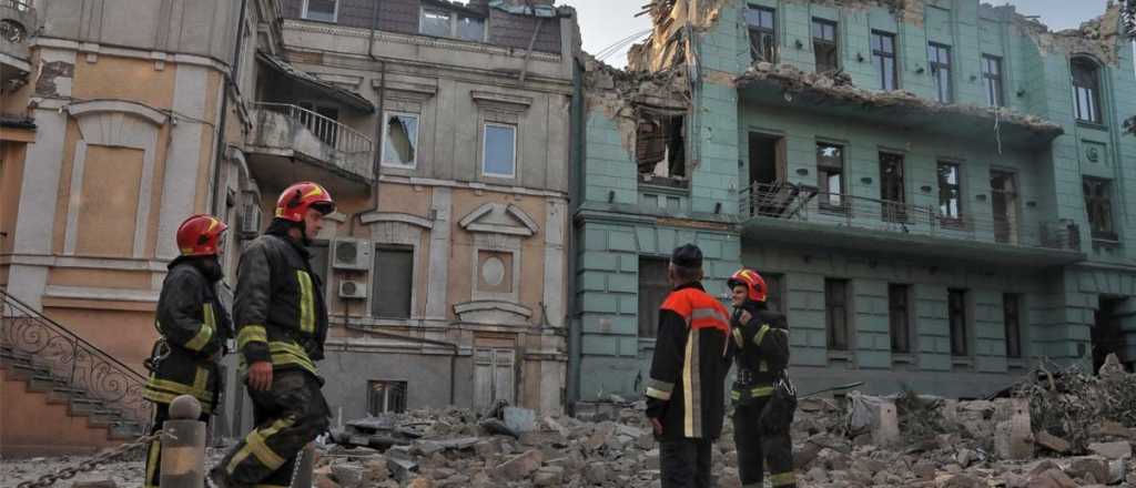 Rusia lanz&oacute; drones contra Odesa y Kiev 