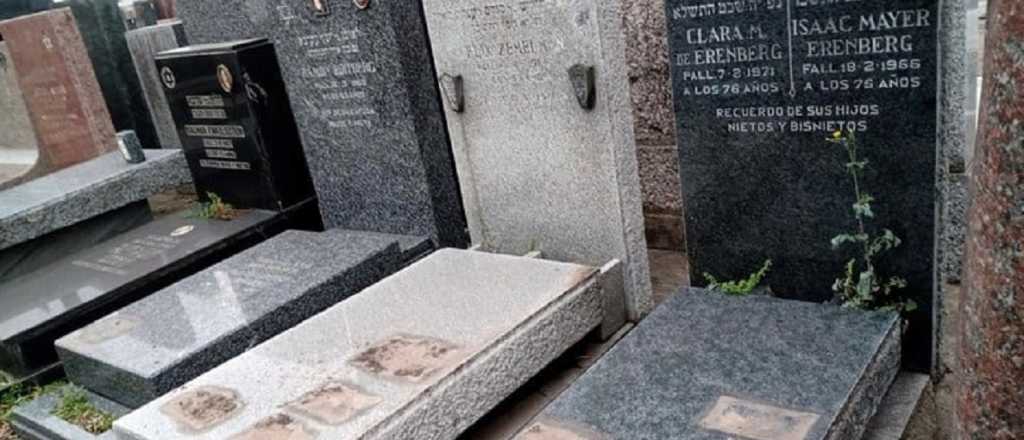 Fiebre del cobre en Mendoza: ahora robaron placas del cementerio 