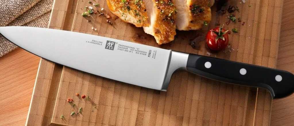 Así podés cuidar, guardar y afilar correctamente tus cuchillas