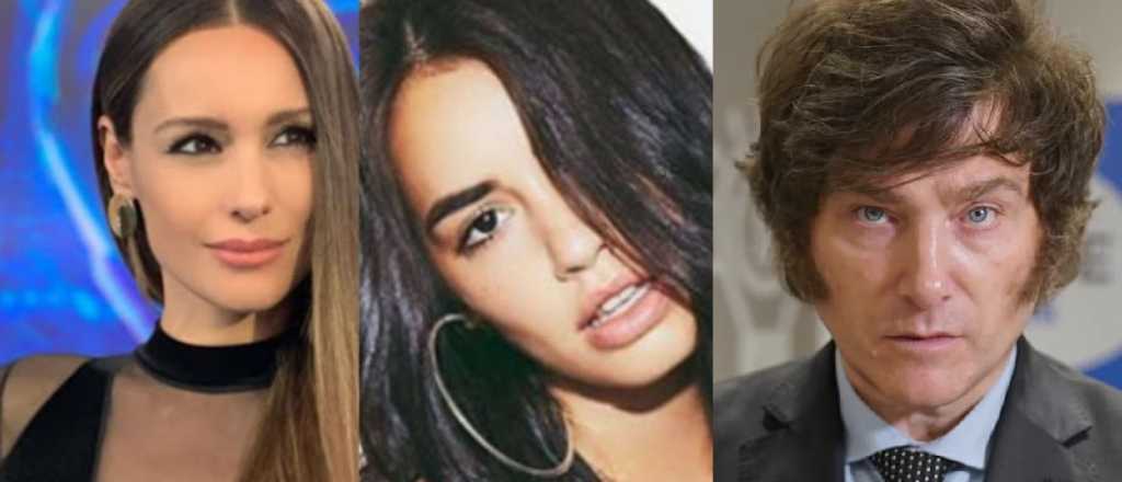 Milei y algunos famosos trenzados en cr&iacute;ticas