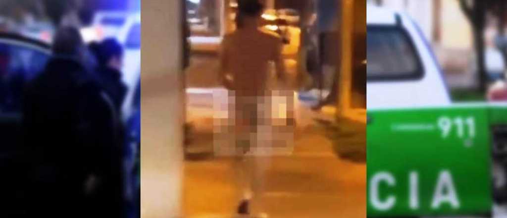 Video: vecinos atraparon y desnudaron a un ladr&oacute;n