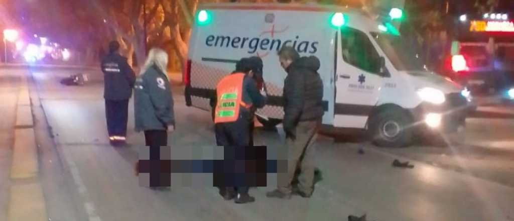 Tragedia en Junín: un motociclista fue chocado por otro y murió
