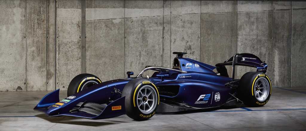 Video y fotos: así es el nuevo monoplaza de la Fórmula 2 para 2024