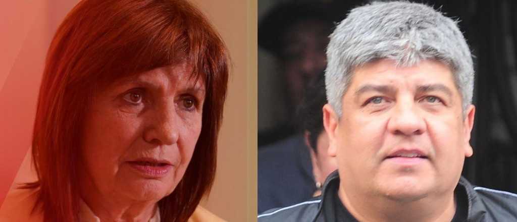 Patricia Bullrich y Pablo Moyano, con amenazas políticas cruzadas