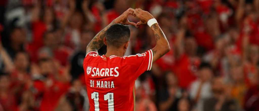Video: Di María sigue insaciable y volvió a marcar para alegría del Benfica