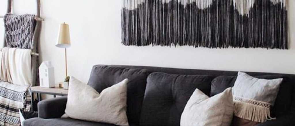 Tips para transformar con estilo la pared detrás de tu sofá