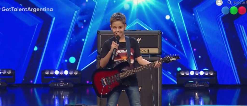 Got Talent: el guitarrista de sólo 10 años que se convirtió en estrella