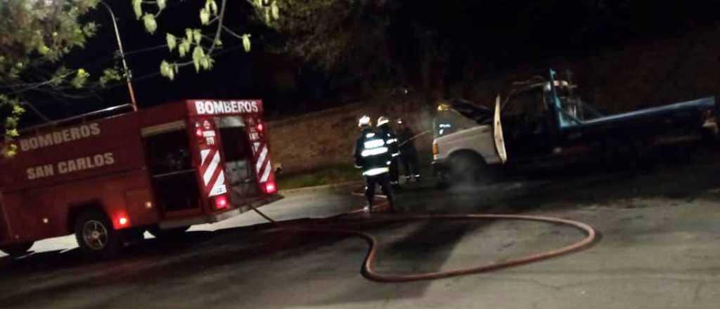 Se incendió un depósito textil de San Carlos