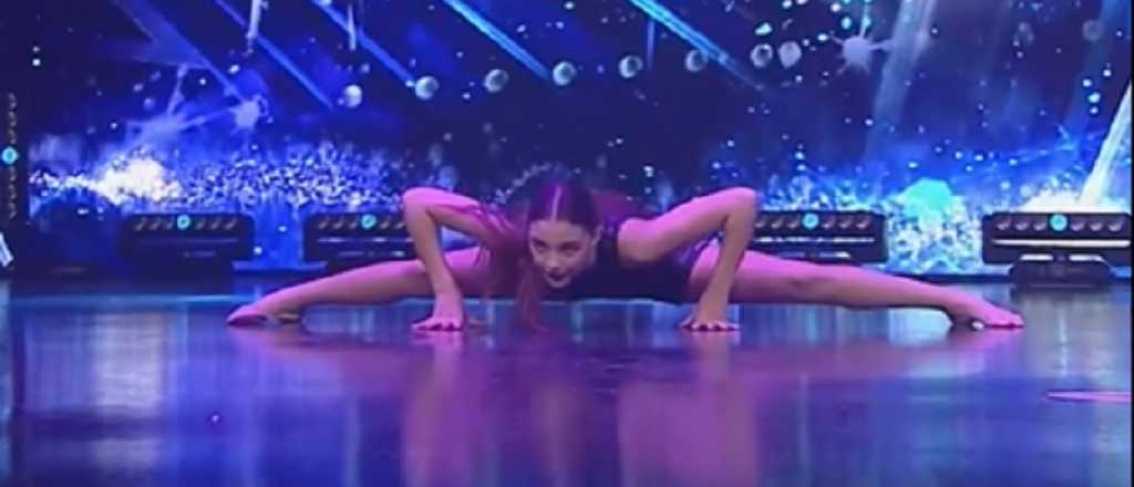 Got Talent: Francesca es mendocina y pasó de etapa con acrobacia