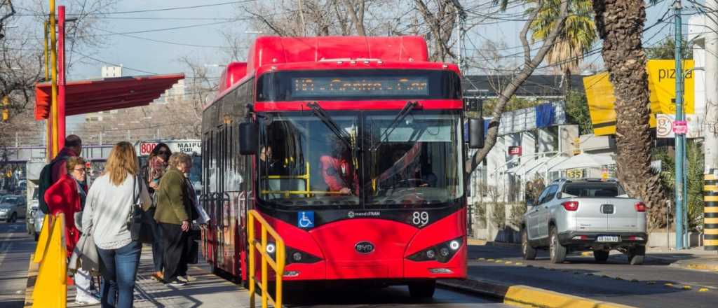 Así funcionará el transporte público en Mendoza durante el finde XXL