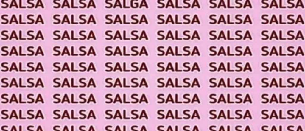 Acertijo visual: ¿en dónde se oculta la palabra "Salga"?