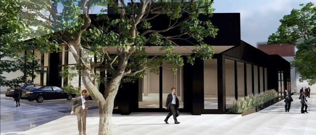 Construyen modernos locales donde funcionaba una icónica estación de GNC