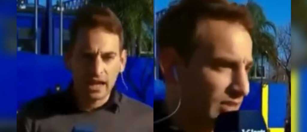 Video: un periodista se descompes&oacute; al aire y comenz&oacute; a balbucear