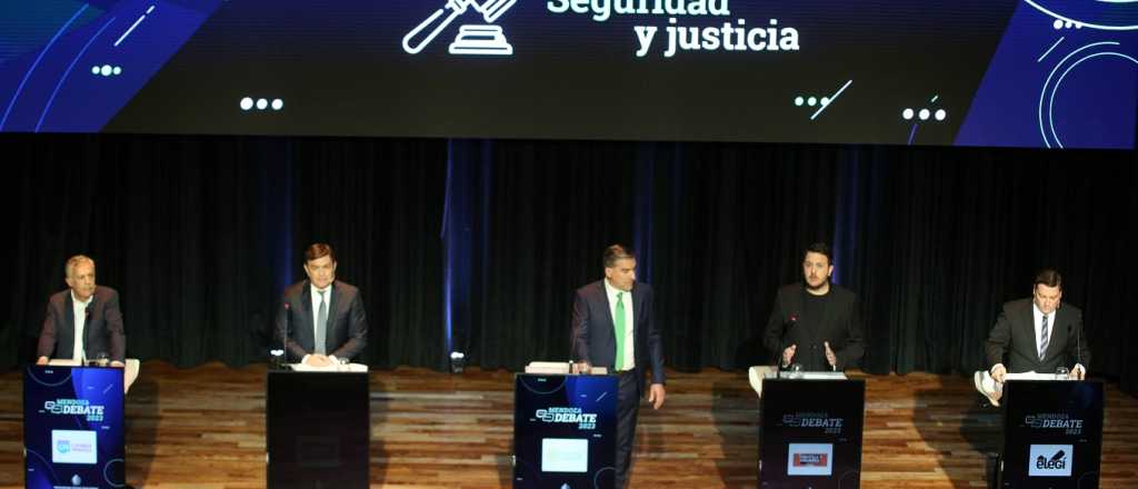 Así fue el debate de los candidatos a gobernador de Mendoza