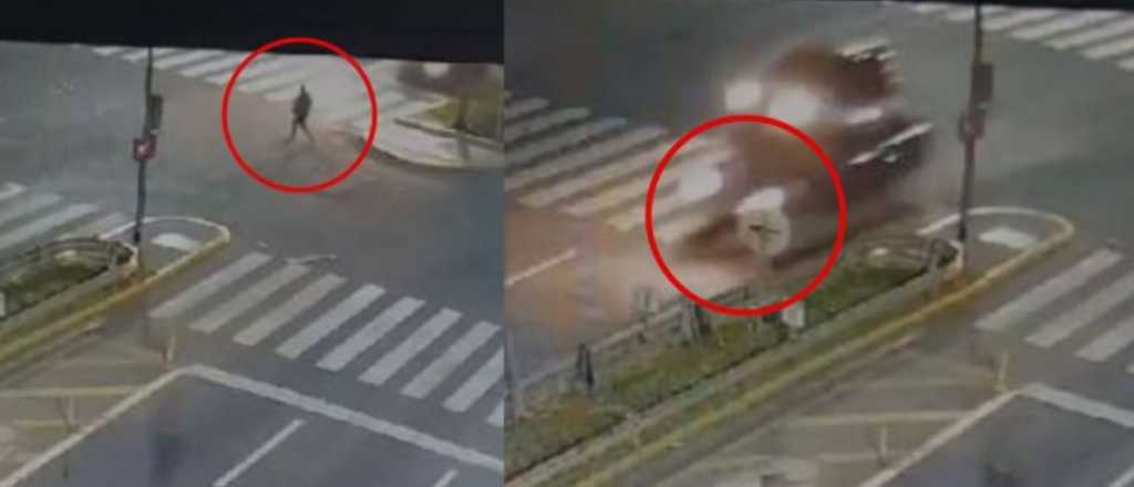 Video: así fue el terrible accidente en el que un polista mató a un peatón