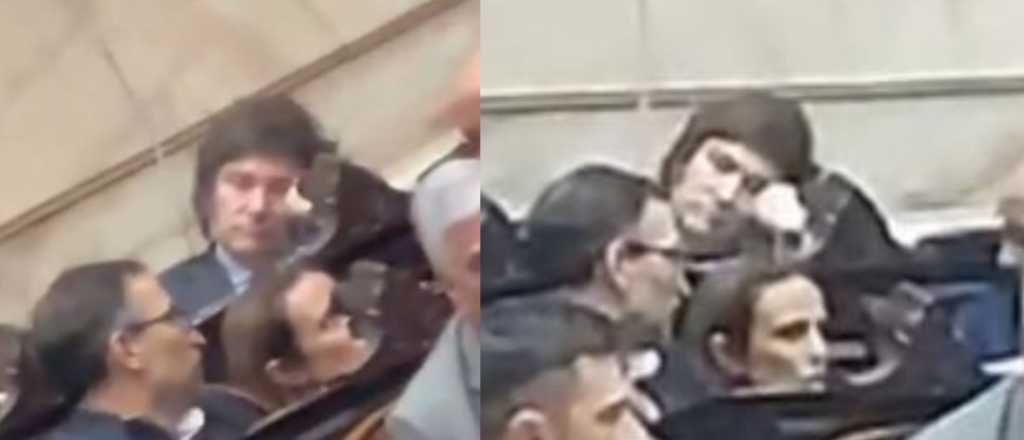 Video: Javier Milei se hizo una "siestita" en plena sesi&oacute;n por Ganancias