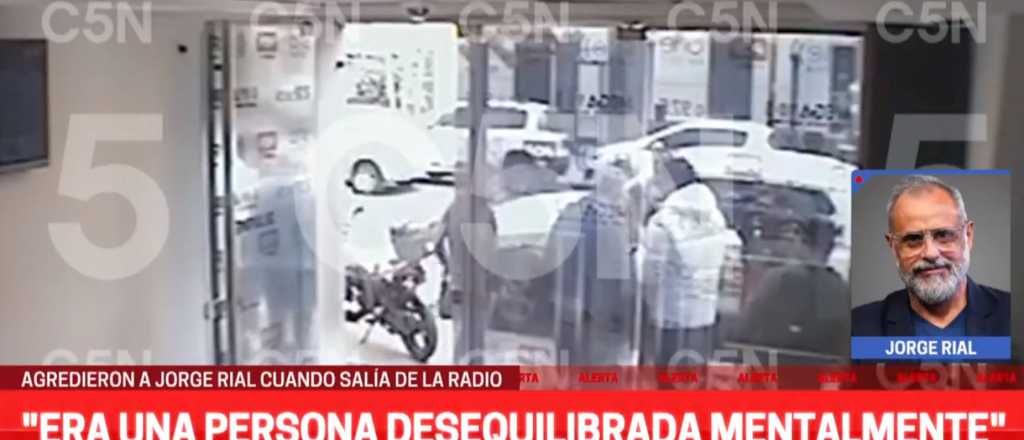 Video: agredieron a Jorge Rial a la salida de la radio
