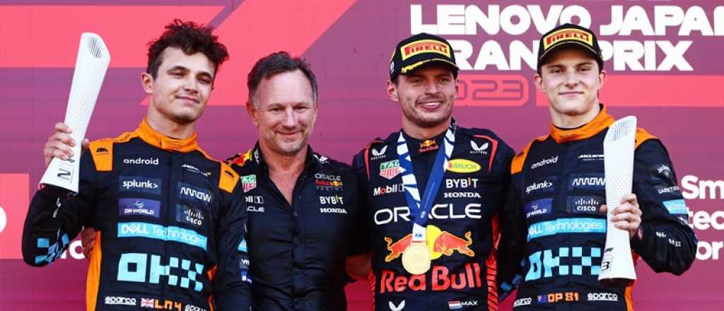 Recuper&oacute; la memoria: Verstappen gan&oacute; en Jap&oacute;n y ser&aacute; campe&oacute;n en Qatar