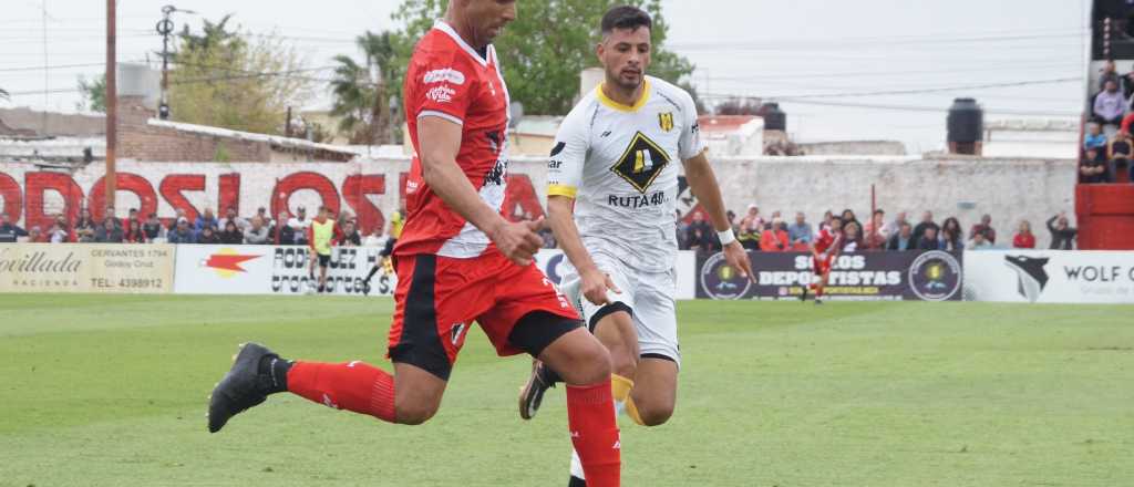 En un partidazo, Maip&uacute; y Deportivo Madryn empataron en Vergara