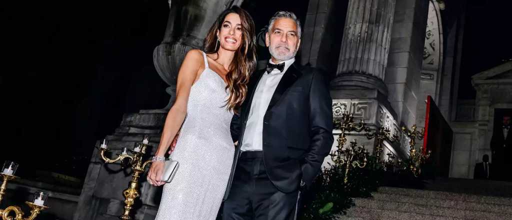 La mujer de George Clooney sólo pudo reírse al recibir su regalo de aniversario