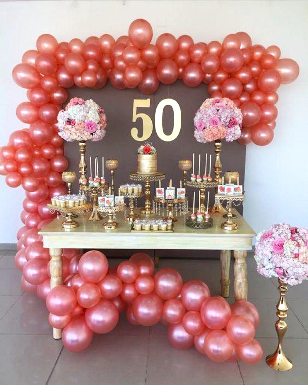 Celebrá tus 50 con estilo: ideas para una fiesta de cumpleaños