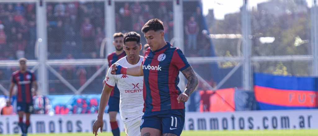 Con uno menos, San Lorenzo se lo igual&oacute; a Hurac&aacute;n en un final caliente