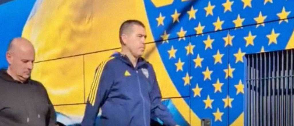 Riquelme se meti&oacute; al vestuario tras la derrota con River: qu&eacute; dijo