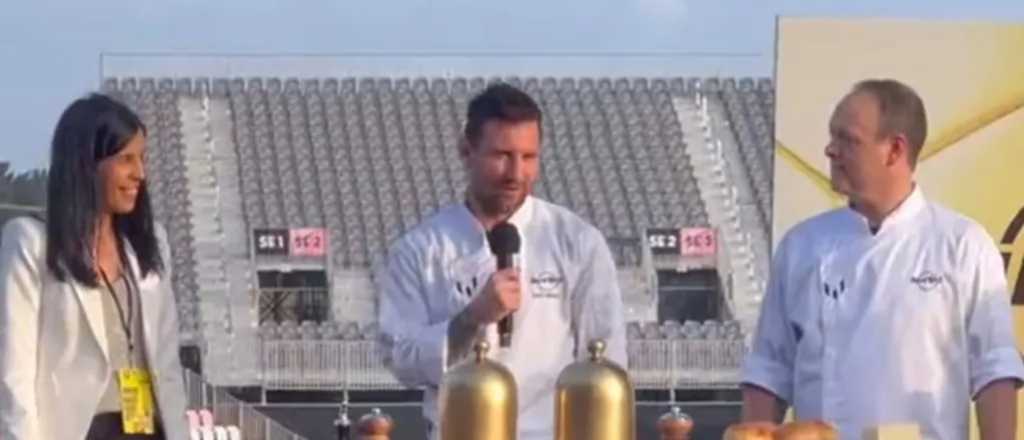 Messi se visti&oacute; de chef y enloqueci&oacute; a los hinchas del Inter Miami