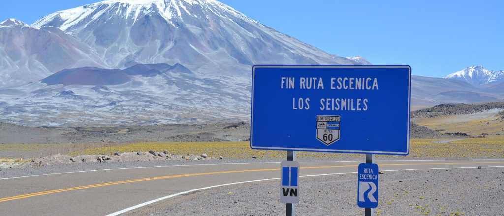 La impresionante ruta argentina que recorre volcanes andinos