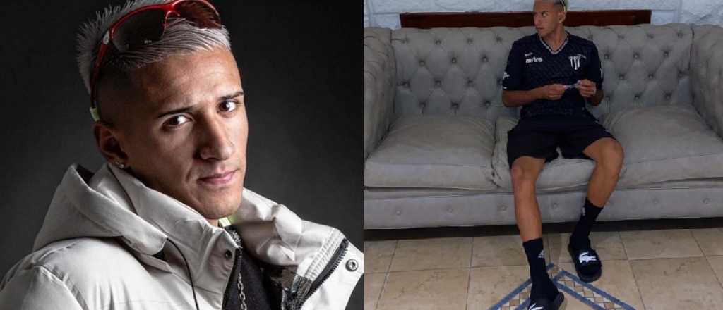 Jugaba en el Lobo y dej&oacute; el f&uacute;tbol para ser m&uacute;sico: la historia del "Negro Tecla"