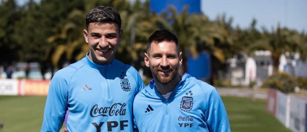 "Lo estamos mirando": qui&eacute;n es la joya que sigue Scaloni para la mayor