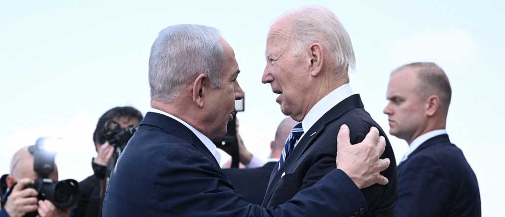 Biden respaldó la versión israelí sobre el ataque al hospital de Gaza
