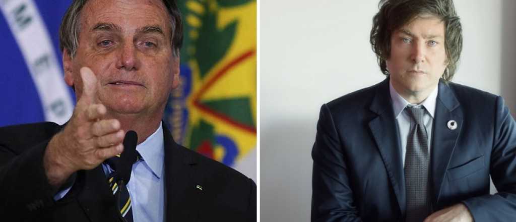 Bolsonaro le deseó suerte a Milei: "que el próximo 22 seas el victorioso"