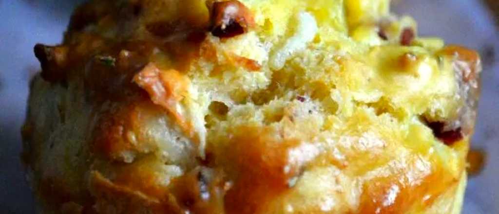 Muffins de jam&oacute;n y queso: un aperitivo f&aacute;cil y delicioso