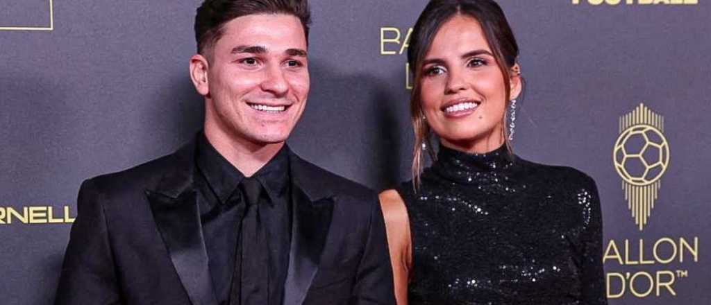 Juli&aacute;n &Aacute;lvarez qued&oacute; entre los 10 mejores jugadores del Bal&oacute;n de Oro