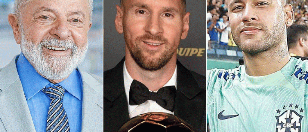 Lula elogi&oacute; a Messi por el Bal&oacute;n de Oro y critic&oacute; a los futbolistas brasileros