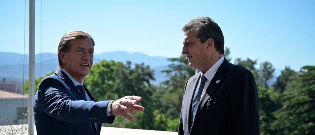 Massa se reuni&oacute; con Suarez y gir&oacute; $3.500 millones para afectados por el Zonda