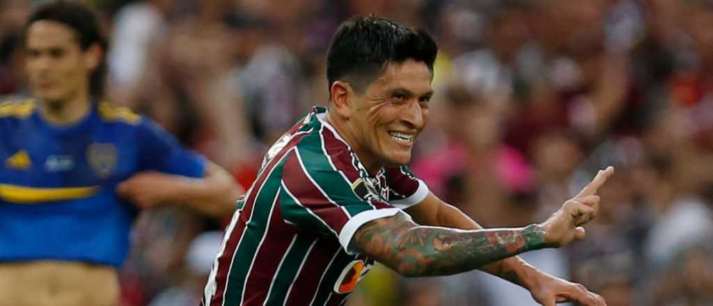 Video: el gol de Germán Cano con el que Fluminense abrió la cuenta en la final