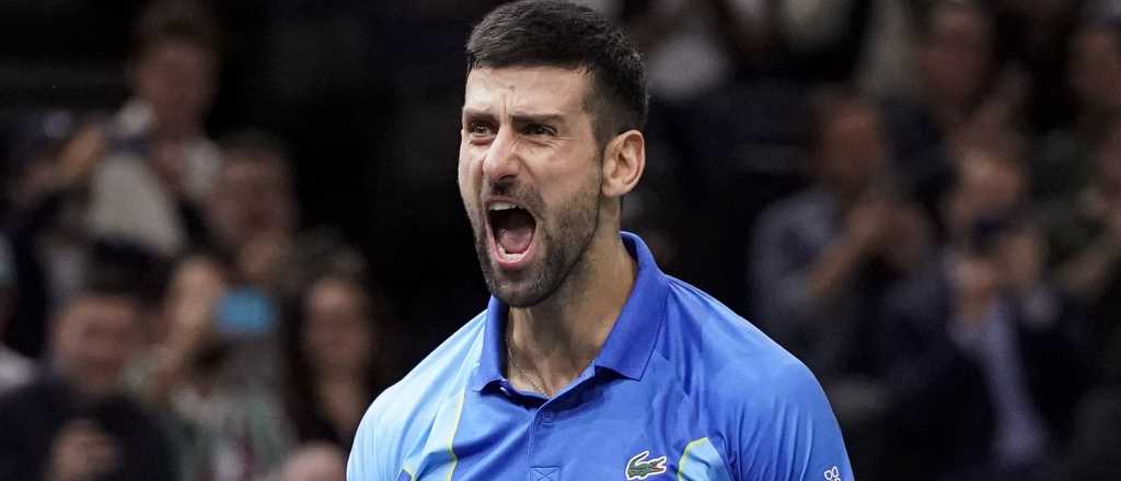 Novak Djokovic logró su séptimo Masters 1000 de París