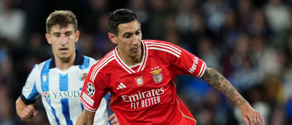 Papel&oacute;n del Benfica de Di Mar&iacute;a y Otamendi en Champions League