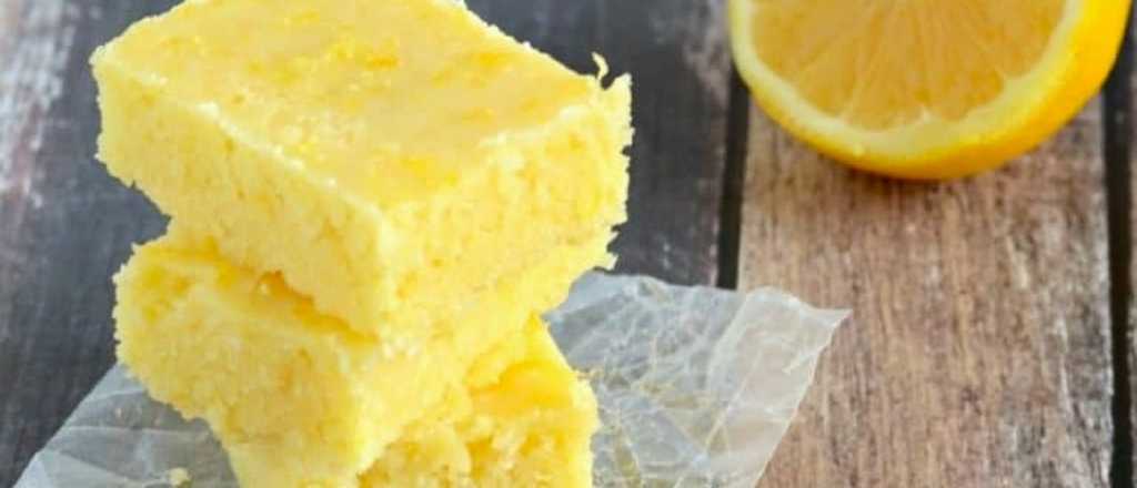 Brownies de limón glaseados: una receta fácil y deliciosa