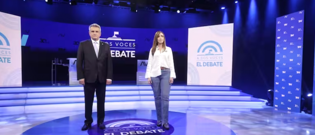 Victoria Villarruel y Agustín Rossi se cruzaron en un debate picante
