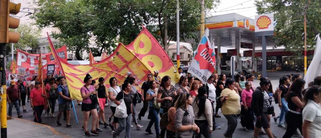 El Polo Obrero march&oacute; por el centro contra los arrestos por cortar la calle
