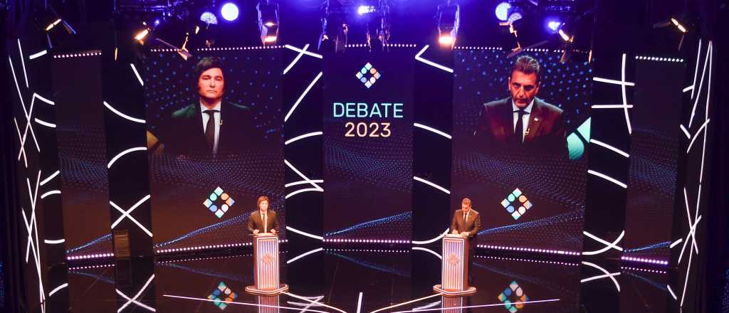 Massa y Milei debatieron a una semana del balotaje con iron&iacute;as y chicanas