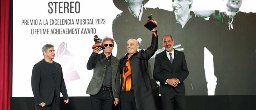 Llegó el primer Grammy Latino para Soda Stereo y la emoción por Cerati