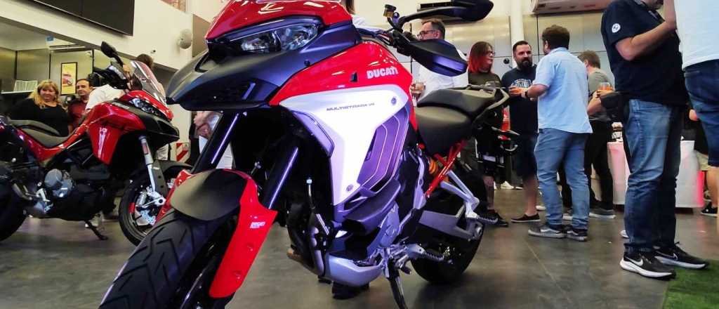 Ducati present&oacute; en Mendoza su moto made in Argentina m&aacute;s picante