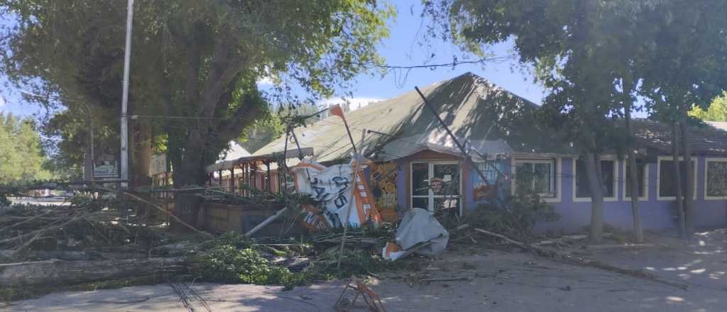 Suspendieron las clases en Malargüe por el viento Zonda