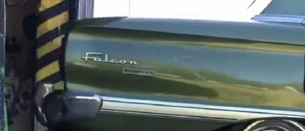Un comisario publicó un video de un Falcon verde: "Que se agarren los chorros"