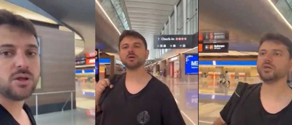 Video: Grabois fue escrachado en Ezeiza saliendo del pa&iacute;s